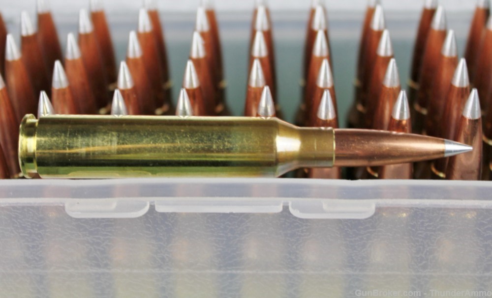 9.5x77 375 Cheytac 50 Rounds Match Thunder Ammo 390 Hornady ATip Peterson-img-3