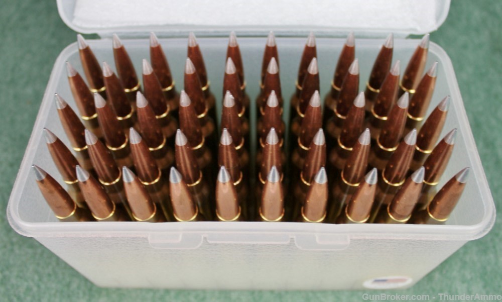 9.5x77 375 Cheytac 50 Rounds Match Thunder Ammo 390 Hornady ATip Peterson-img-1