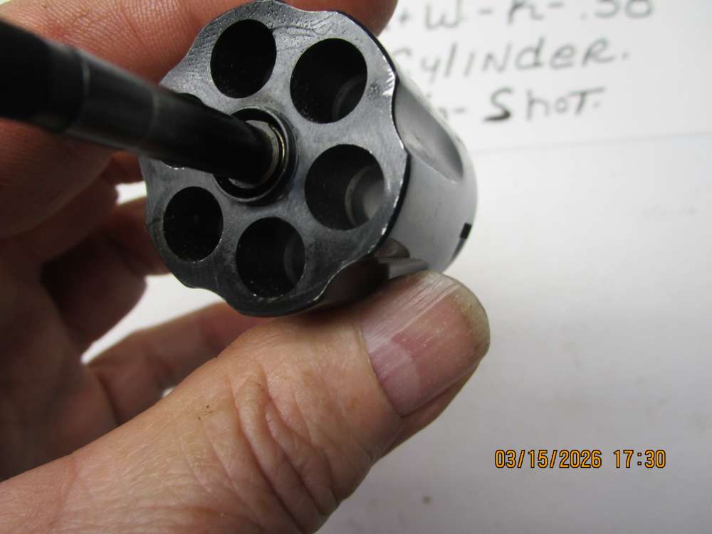 Smith & Wesson cylinder for a - K - frame .38 spl, 6-shot.-img-4