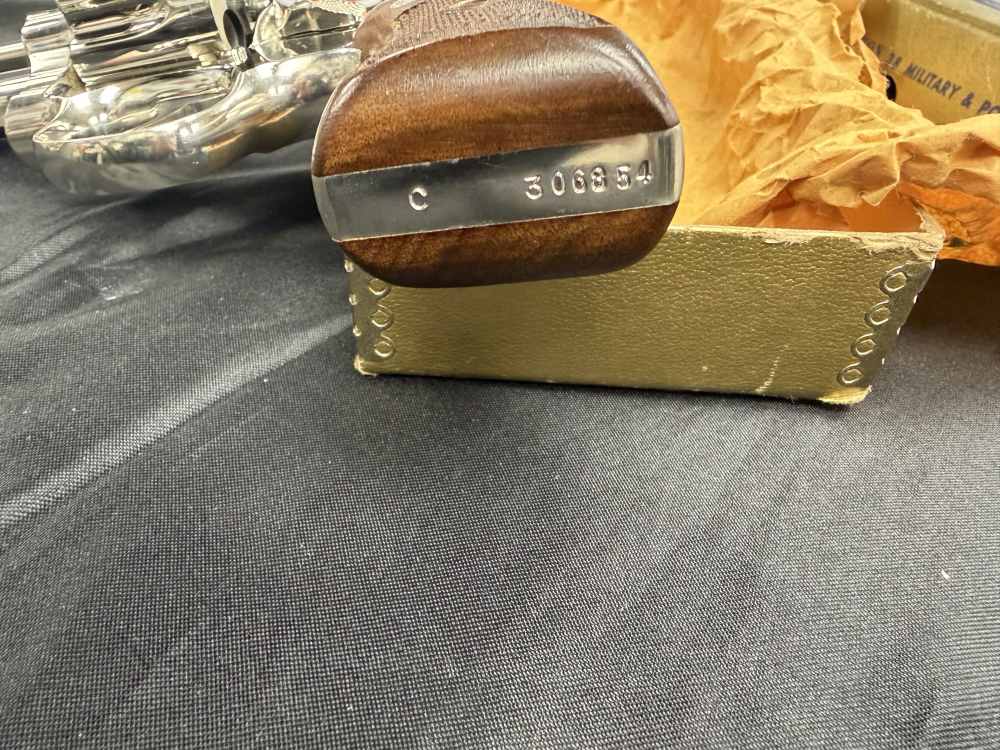 Smith & Wesson PRE model 10 .38spl Nickel plated -img-7