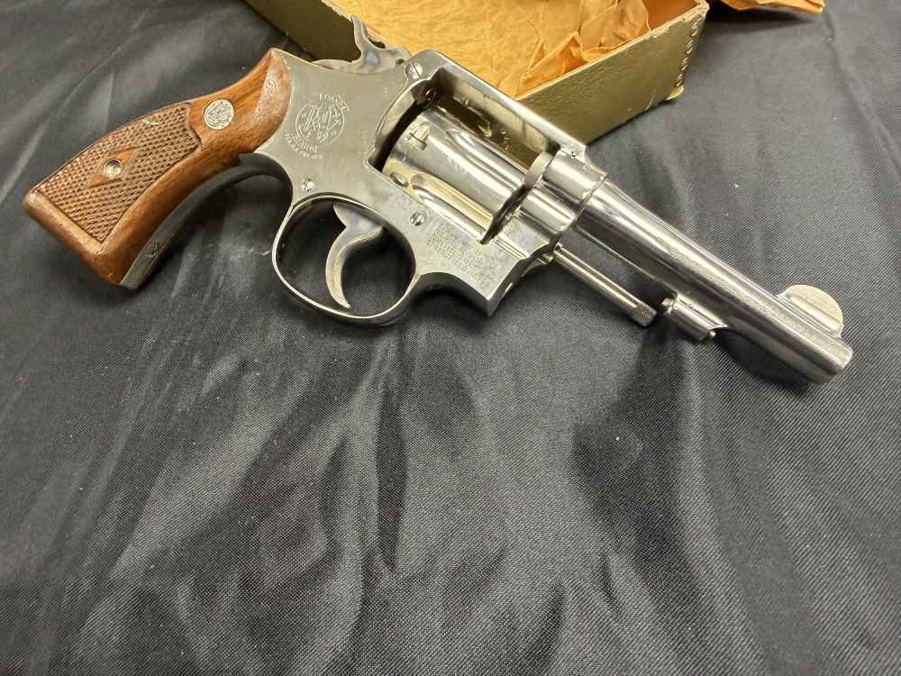 Smith & Wesson PRE model 10 .38spl Nickel plated -img-5