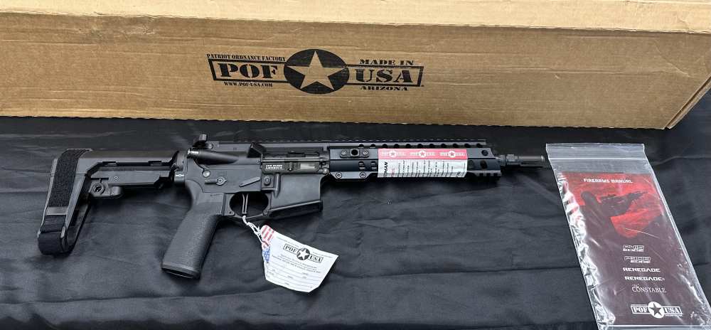 POF USA MINUTEMAN 5.56 - P-15 Pistol 10” w/brace -img-0