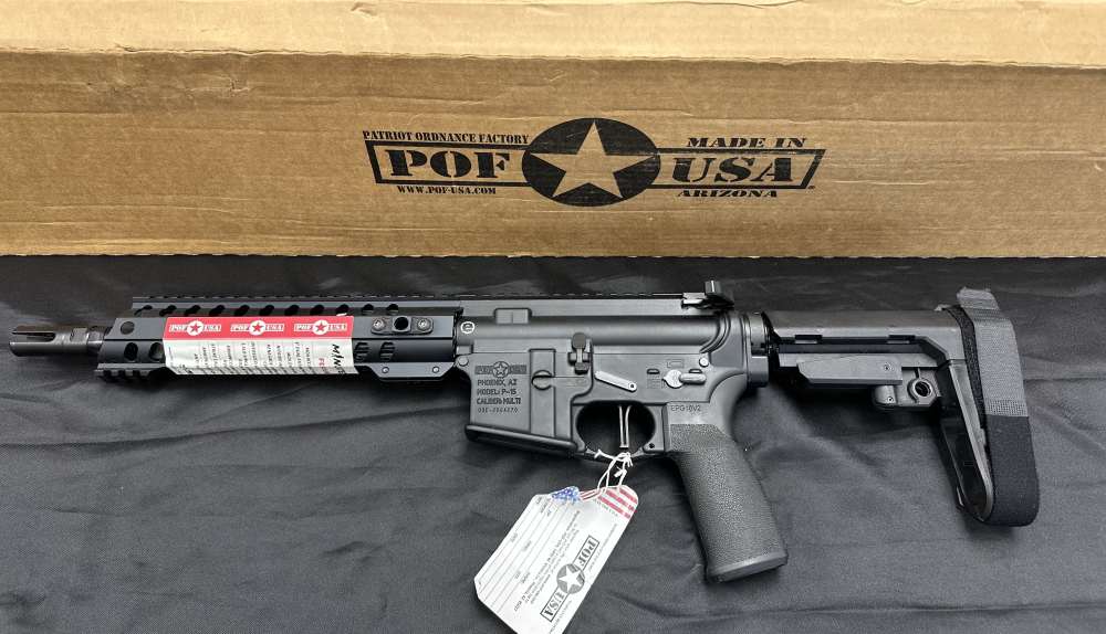 POF USA MINUTEMAN 5.56 - P-15 Pistol 10” w/brace -img-1