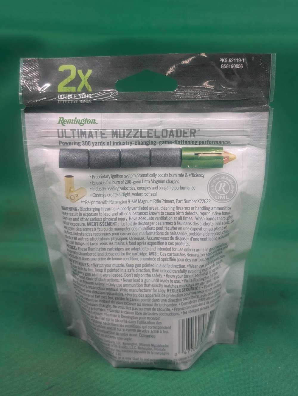 Remington Ultimate Muzzleloader U. M. L. Ignition system 1 bag of 24-img-1