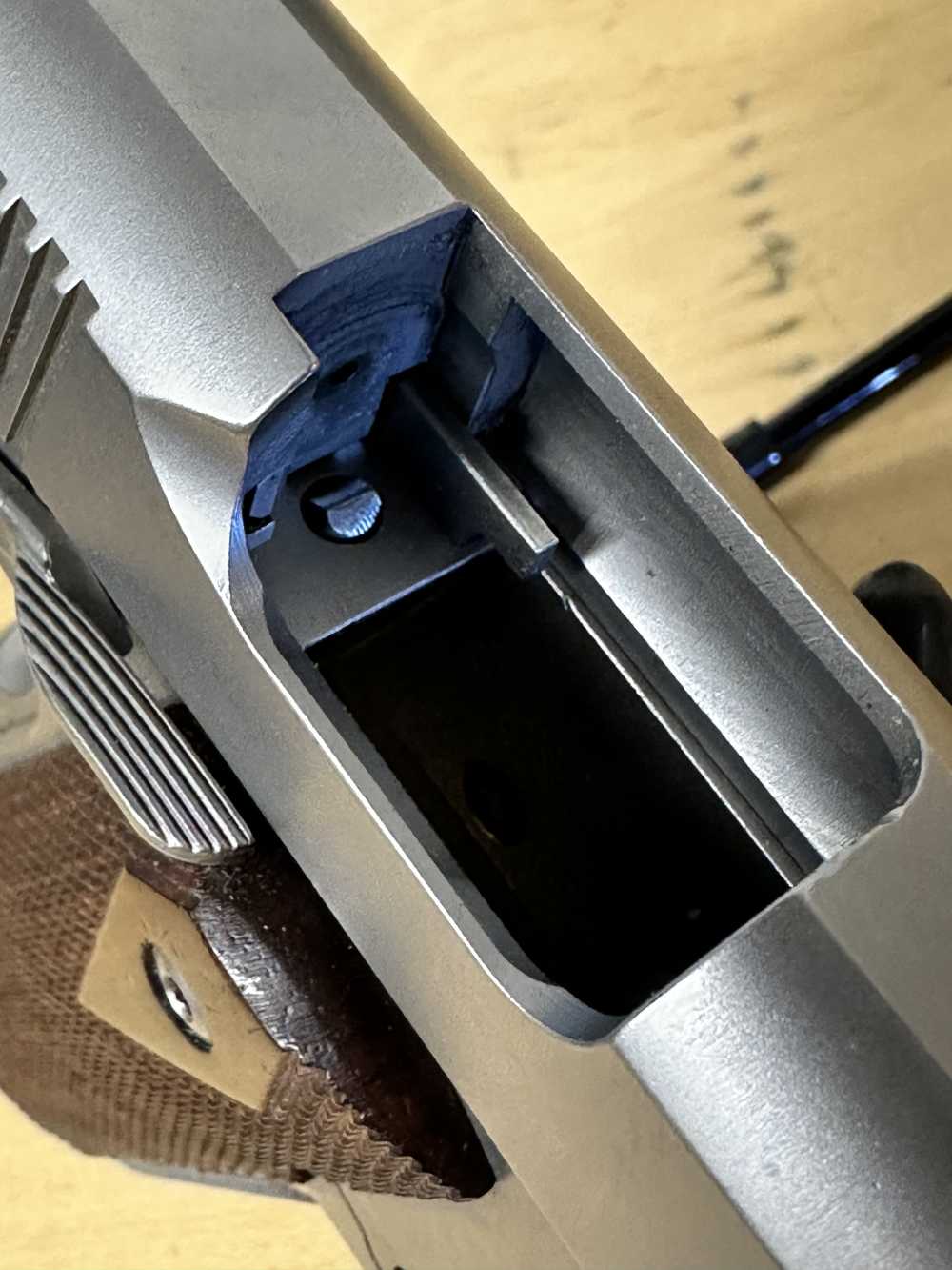  Caspian Arms Nowlin 1911 – Stainless Steel – Great Condition-img-25