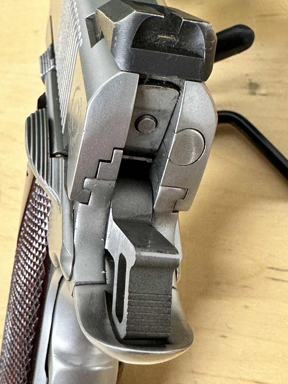  Caspian Arms Nowlin 1911 – Stainless Steel – Great Condition-img-7