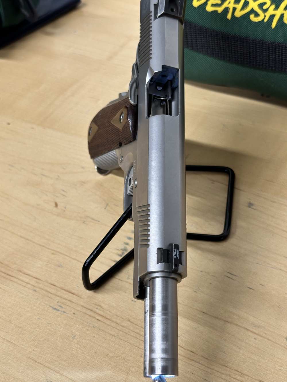  Caspian Arms Nowlin 1911 – Stainless Steel – Great Condition-img-18