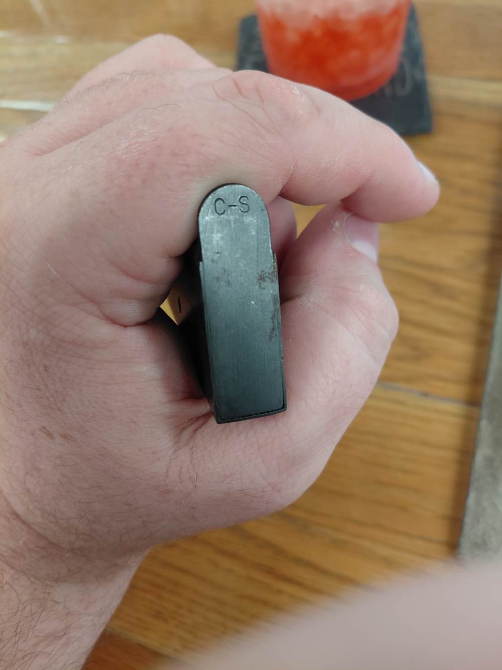 USGI 1911 1911a1 Scovill Mfg Co Magazine "C-S" Mark-img-2