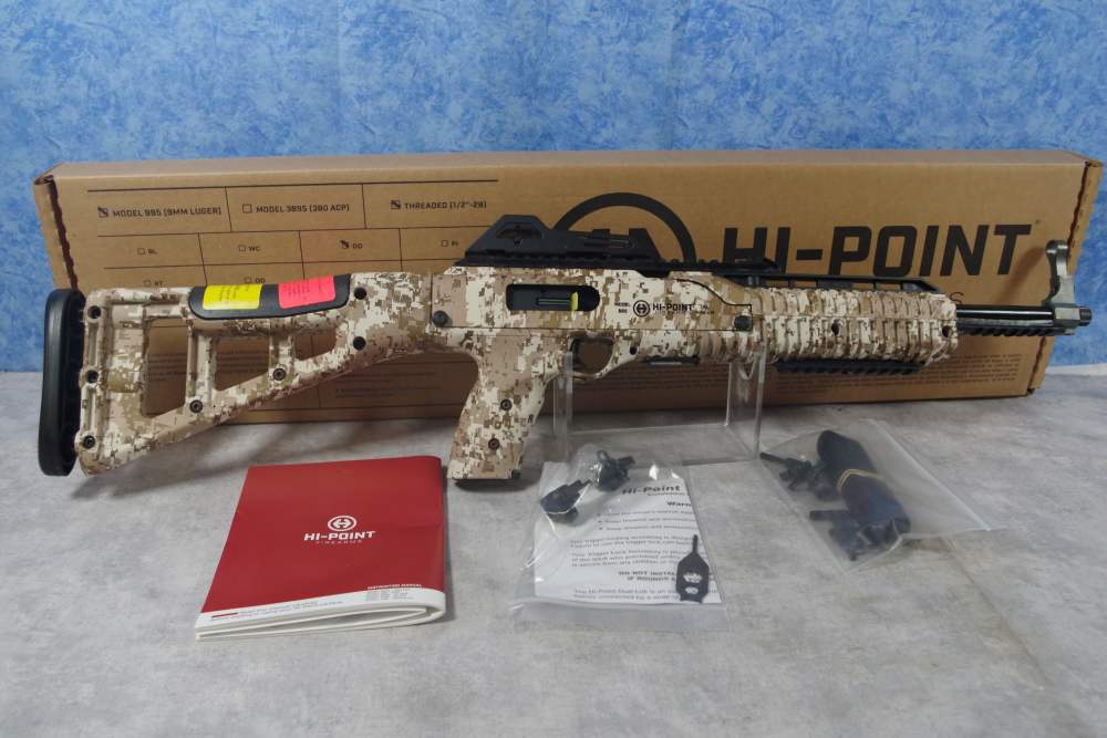 NIB Hi-Point 895 9mm semi auto 16.5"10+1 995tsdd desert digital camo-img-0