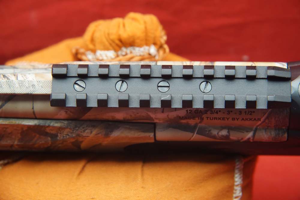 USED Akkar Reaper Magnum 3 1/2" 12 GA 26" ribbed barrel W/ chokes LOP 14.5"-img-20