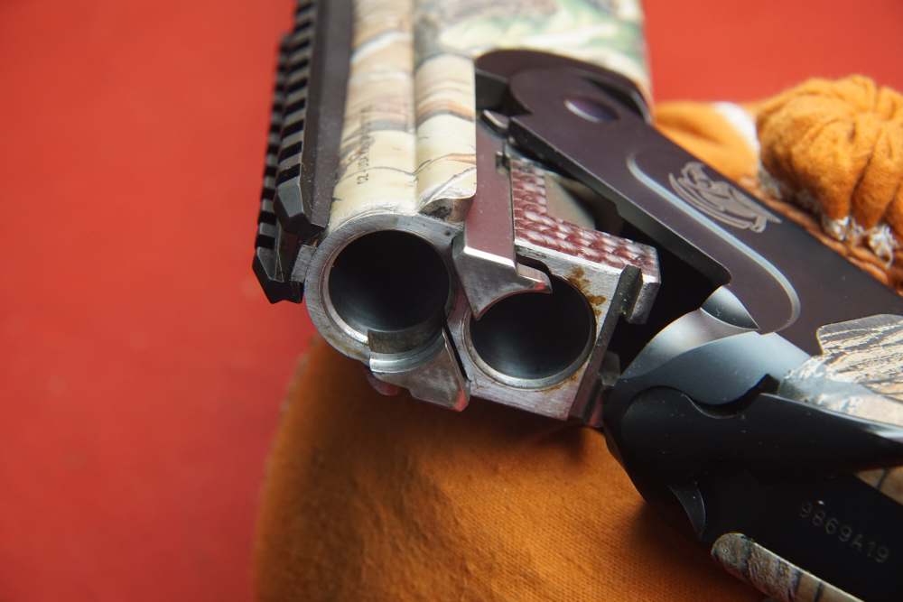 USED Akkar Reaper Magnum 3 1/2" 12 GA 26" ribbed barrel W/ chokes LOP 14.5"-img-33