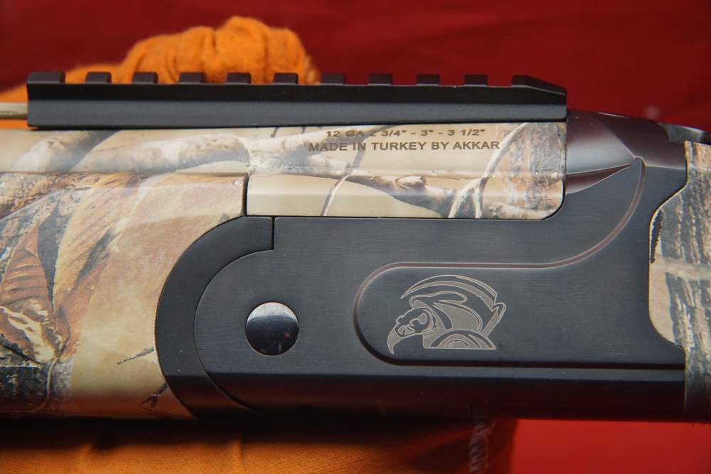 USED Akkar Reaper Magnum 3 1/2" 12 GA 26" ribbed barrel W/ chokes LOP 14.5"-img-12