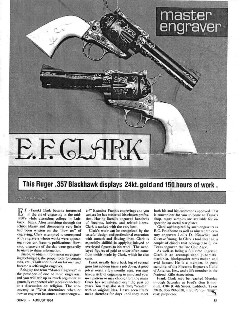 Colt Python 6" .357 Magnum Engraved-img-6