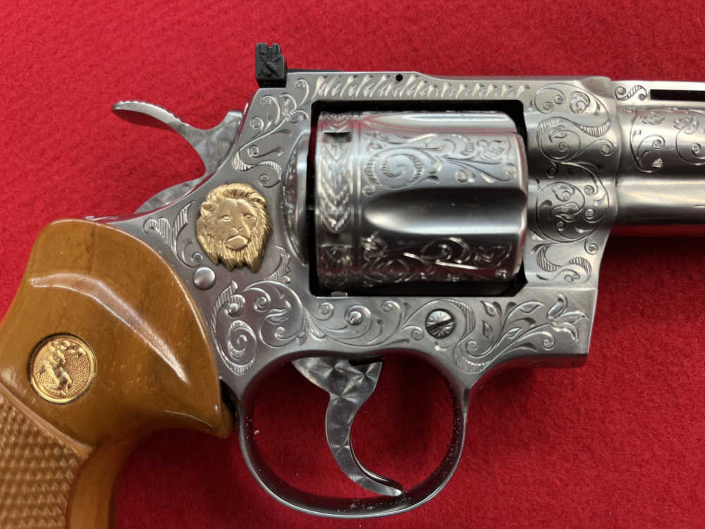 Colt Python 6" .357 Magnum Engraved-img-2