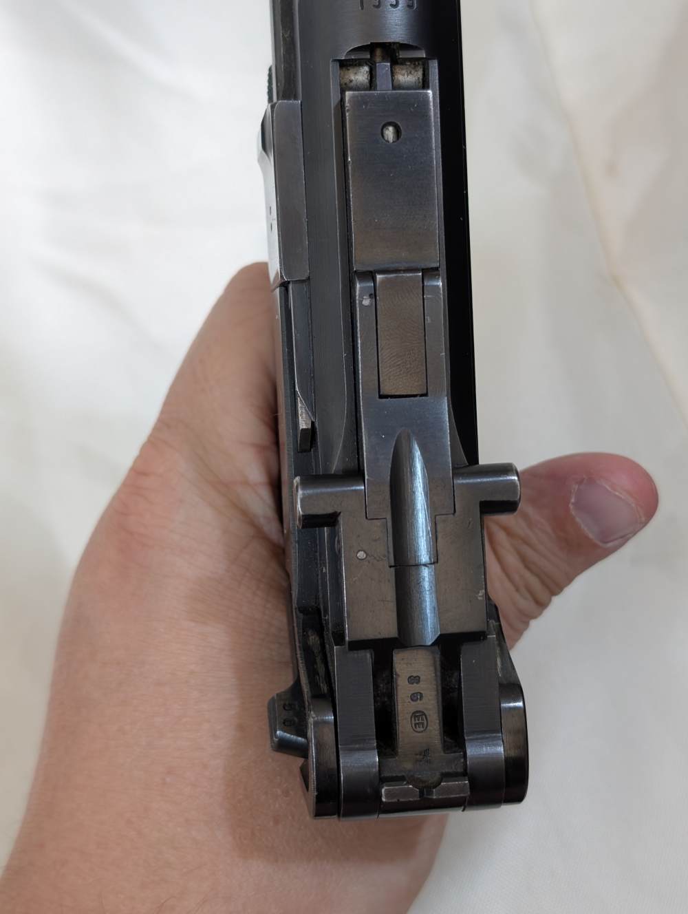 COLLECTOR: Mauser-Werke Luger with Erma/77 .22 kit-img-9