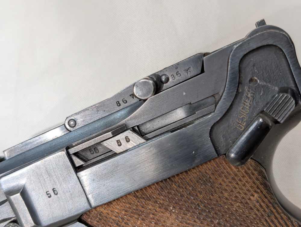 COLLECTOR: Mauser-Werke Luger with Erma/77 .22 kit-img-3