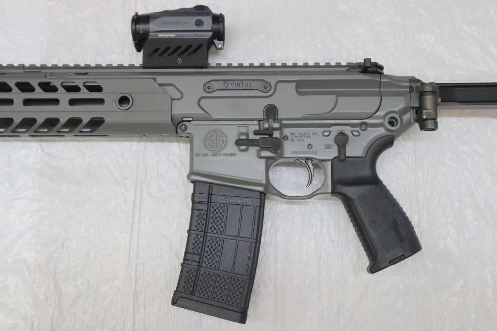 SIG SAUER MCX VIRTUS PATROL RIFLE WITH ROMEO4 RED DOT SIGHT-img-2