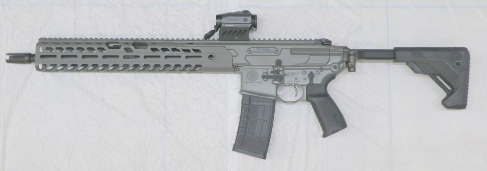 SIG SAUER MCX VIRTUS PATROL RIFLE WITH ROMEO4 RED DOT SIGHT-img-1