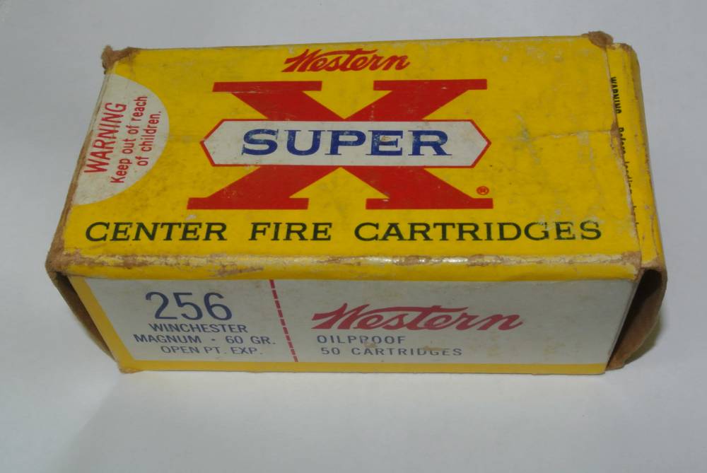 Lot of RARE WINCHESTER 256 Win Mag Ammo -img-0
