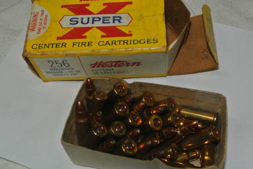 Lot of RARE WINCHESTER 256 Win Mag Ammo -img-1