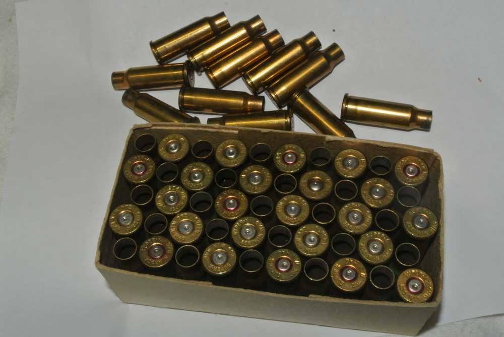 Lot of Vintage Winchester 256 Winchester Magnum Brass for Reloading -img-2