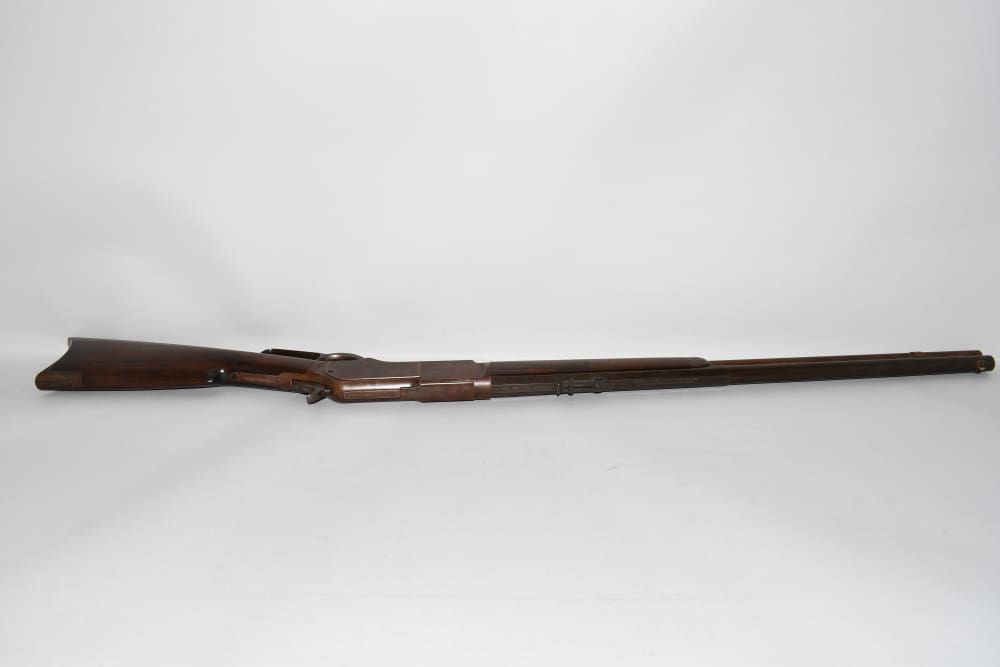 Winchester 1876 3rd Model Lever Action Rifle 26" Part Rd Oct 45-60 W Letter-img-17