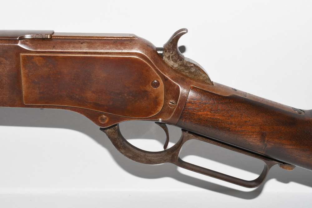Winchester 1876 3rd Model Lever Action Rifle 26" Part Rd Oct 45-60 W Letter-img-13