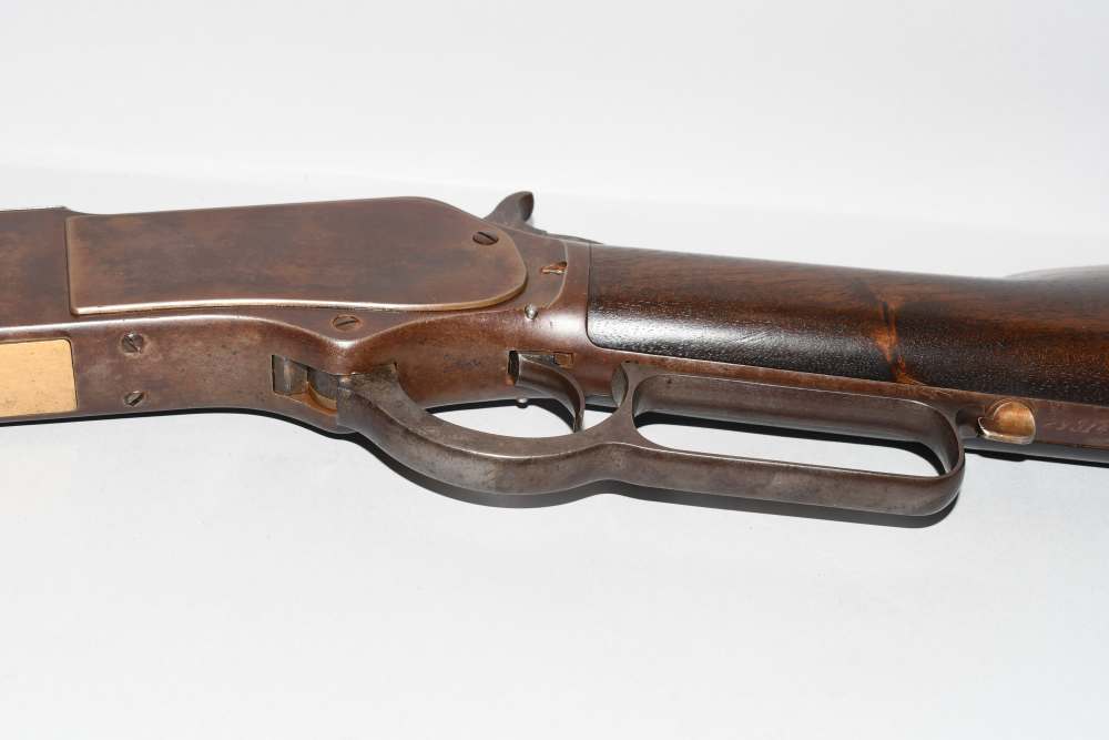 Winchester 1876 3rd Model Lever Action Rifle 26" Part Rd Oct 45-60 W Letter-img-25