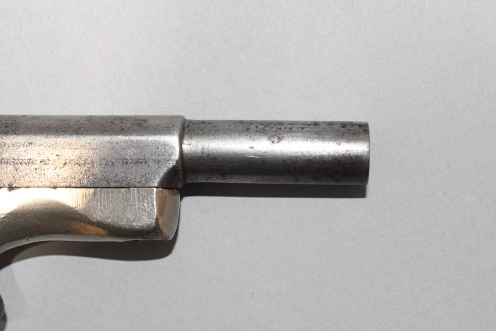 Scarce Antique Hyde & Shattuck Keno Single Shot Derringer Pistol 22 RF READ-img-4