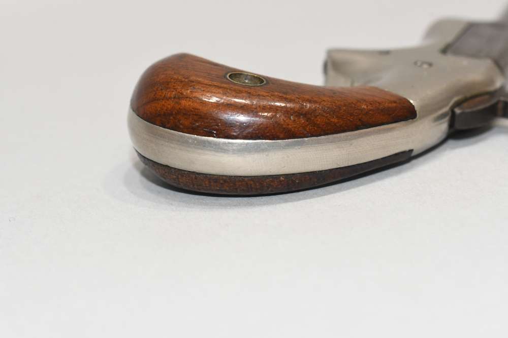 Scarce Antique Hyde & Shattuck Keno Single Shot Derringer Pistol 22 RF READ-img-13