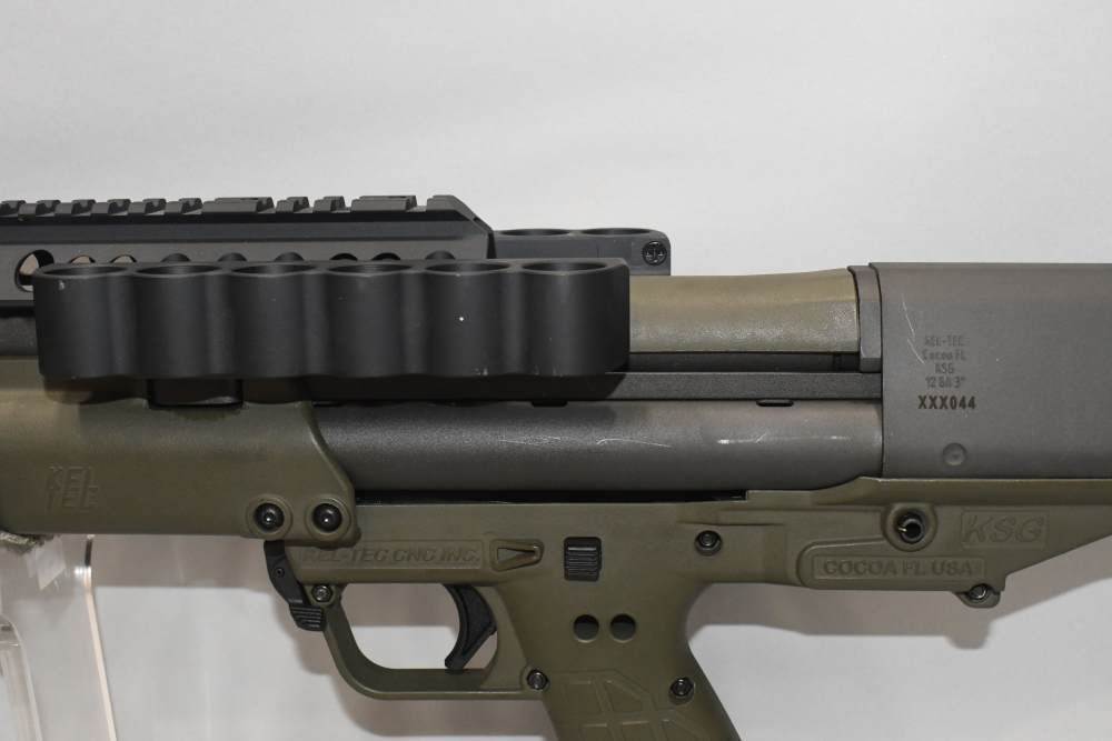 Keltec KSG Pump Action Shotgun 3" 12 Ga 18.5" Bbl Mesa Tactical OD Green-img-10