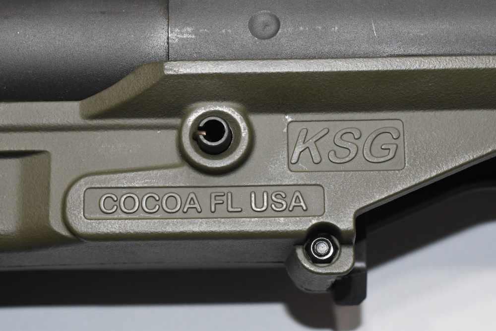 Keltec KSG Pump Action Shotgun 3" 12 Ga 18.5" Bbl Mesa Tactical OD Green-img-23