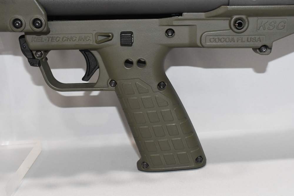 Keltec KSG Pump Action Shotgun 3" 12 Ga 18.5" Bbl Mesa Tactical OD Green-img-9