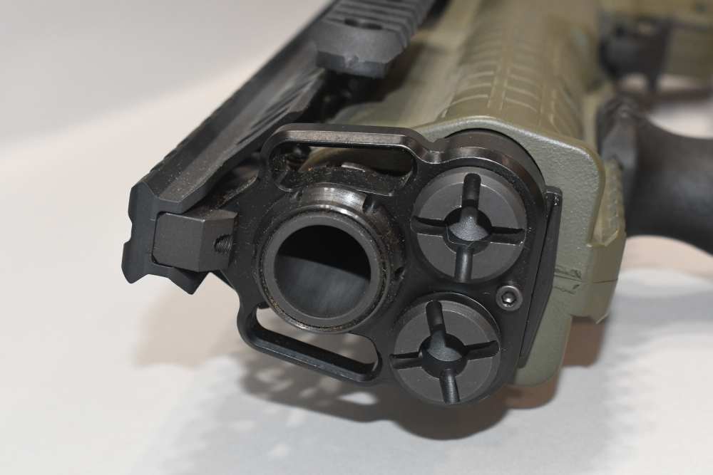 Keltec KSG Pump Action Shotgun 3" 12 Ga 18.5" Bbl Mesa Tactical OD Green-img-21