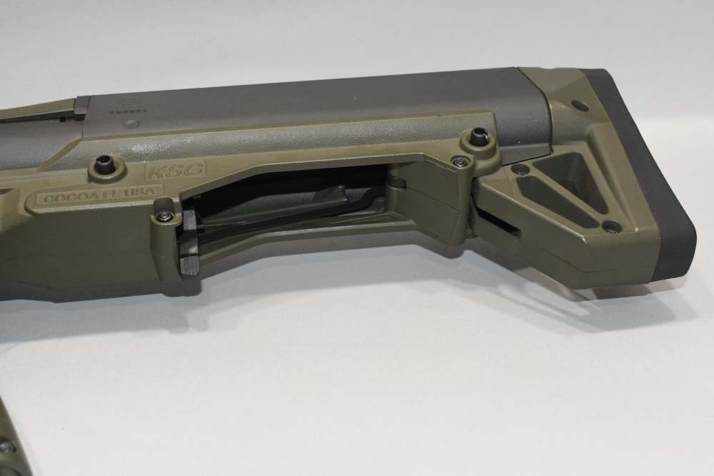 Keltec KSG Pump Action Shotgun 3" 12 Ga 18.5" Bbl Mesa Tactical OD Green-img-17