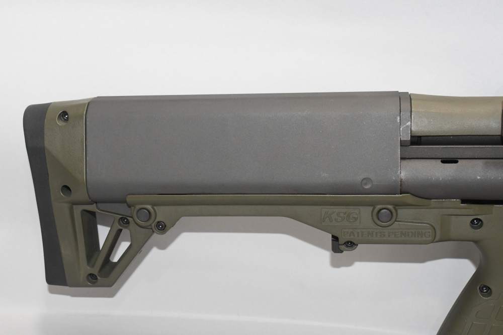 Keltec KSG Pump Action Shotgun 3" 12 Ga 18.5" Bbl Mesa Tactical OD Green-img-3