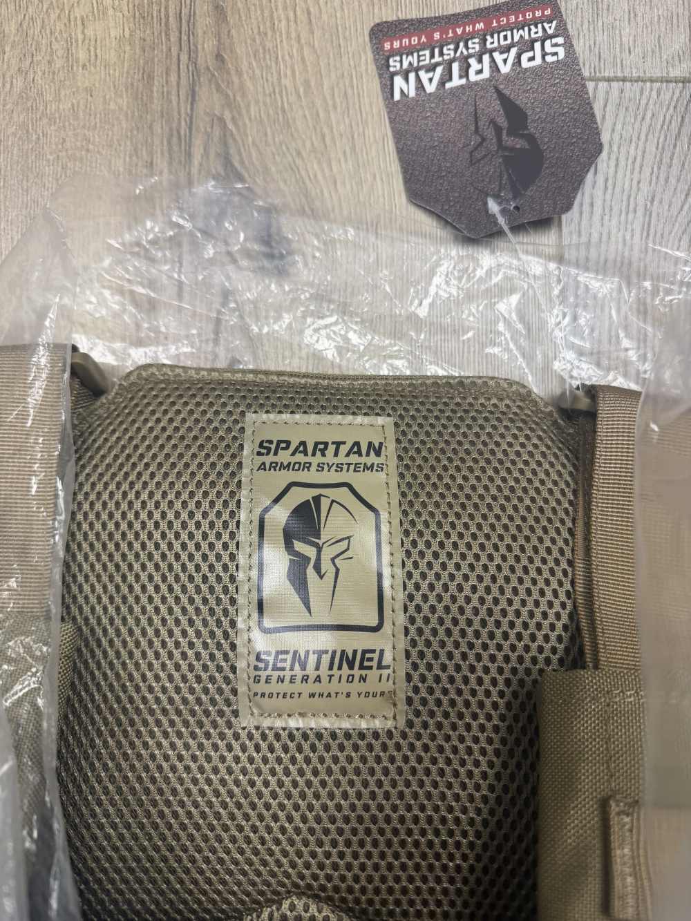 Spartan Armor Systems – Sentinel Plate Carrier – Generation II Coyote Brown-img-5