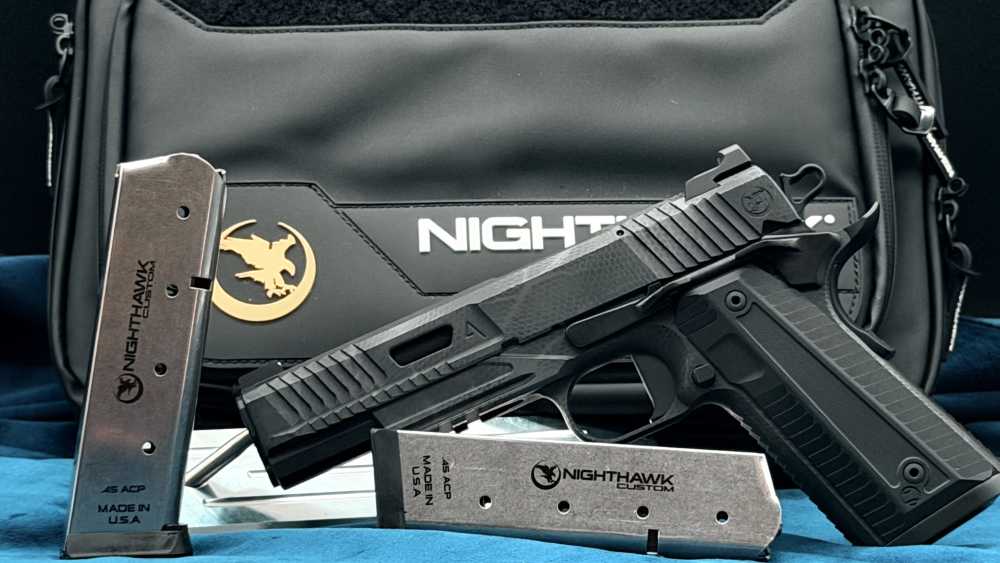 Nighthawk Custom NHC Agency Agent 2 45acp 5" 1911 IOS Shadow Camo LAYAWAY -img-0