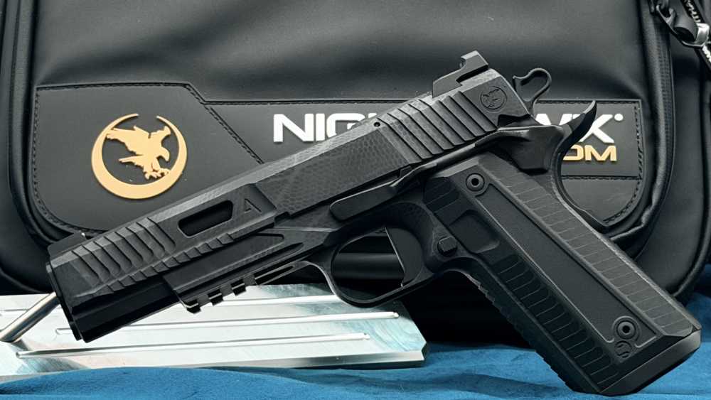 Nighthawk Custom NHC Agency Agent 2 45acp 5" 1911 IOS Shadow Camo LAYAWAY -img-6