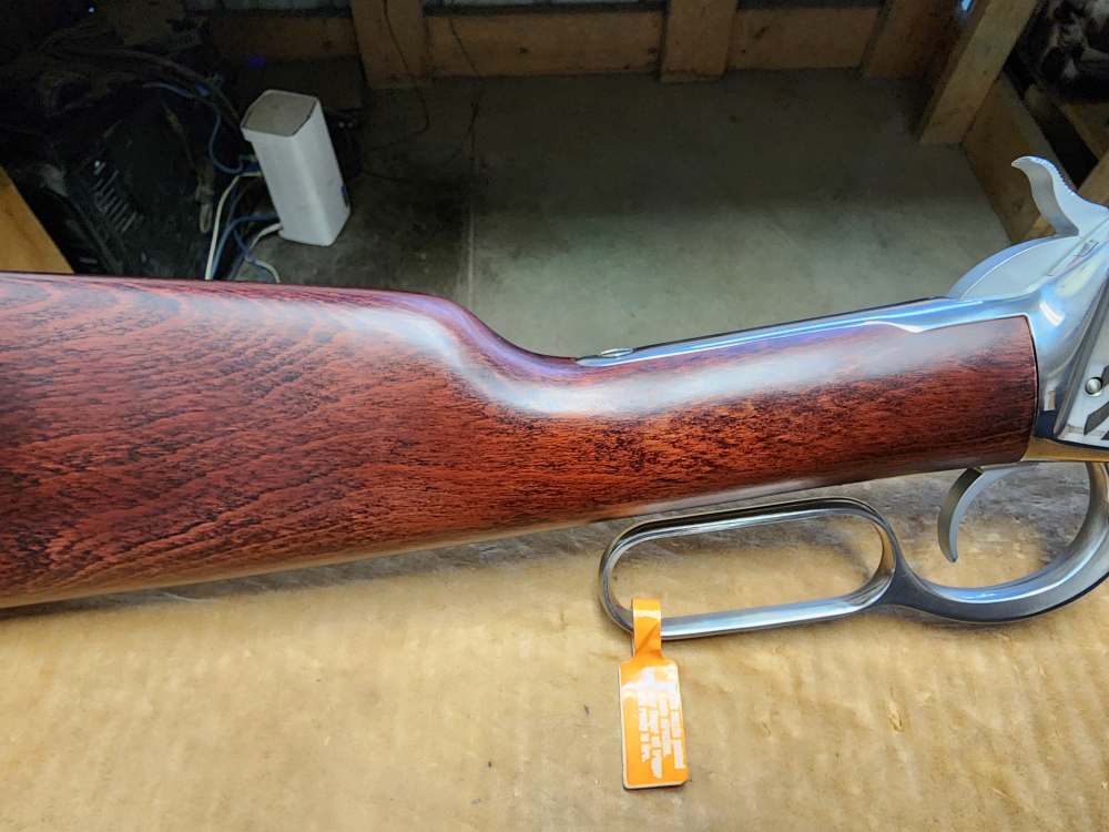 PICS! USED ROSSI LEVER R92 .44 MAGNUM 16" THREADED 1776 FLAG STAINLESS MAG-img-5