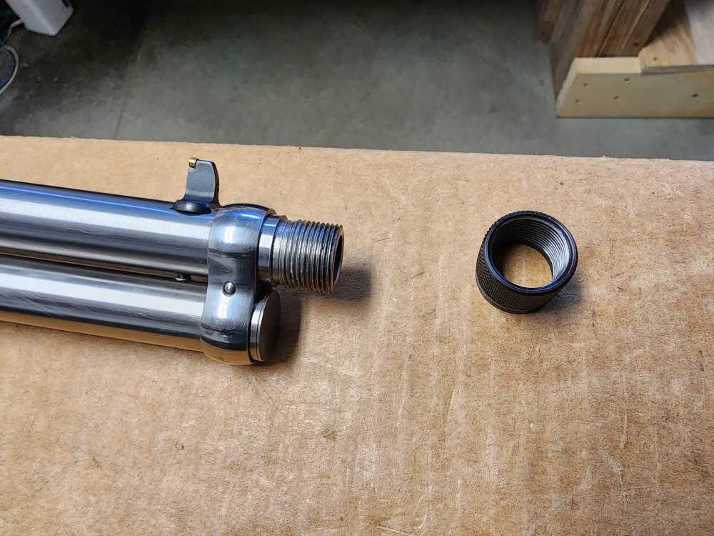 PICS! USED ROSSI LEVER R92 .44 MAGNUM 16" THREADED 1776 FLAG STAINLESS MAG-img-10