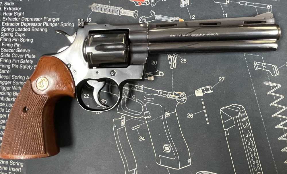Vintage c. 1971 COLT Python .357 Mag 6" Revolver - EXCELLENT - SNAKE GUN-img-13