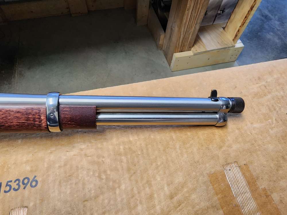PICS! USED ROSSI LEVER R92 .44 MAGNUM 16" THREADED 1776 FLAG STAINLESS MAG-img-7