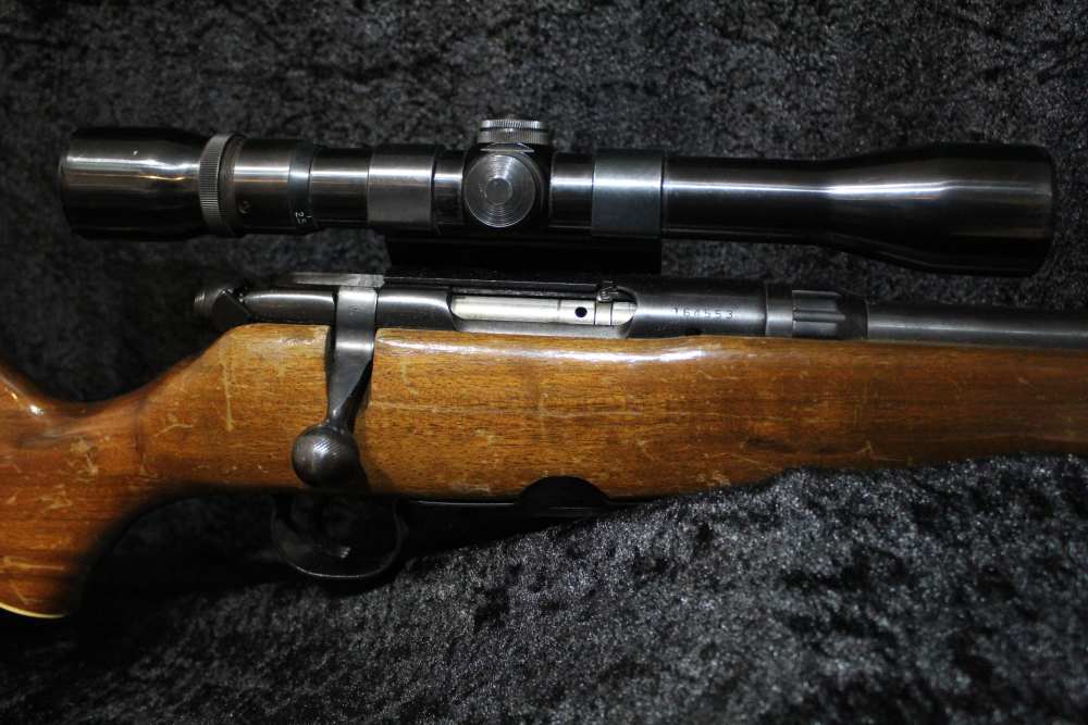 SAVAGE 340D .222 Rem with Weaver Scope and side mount-img-4