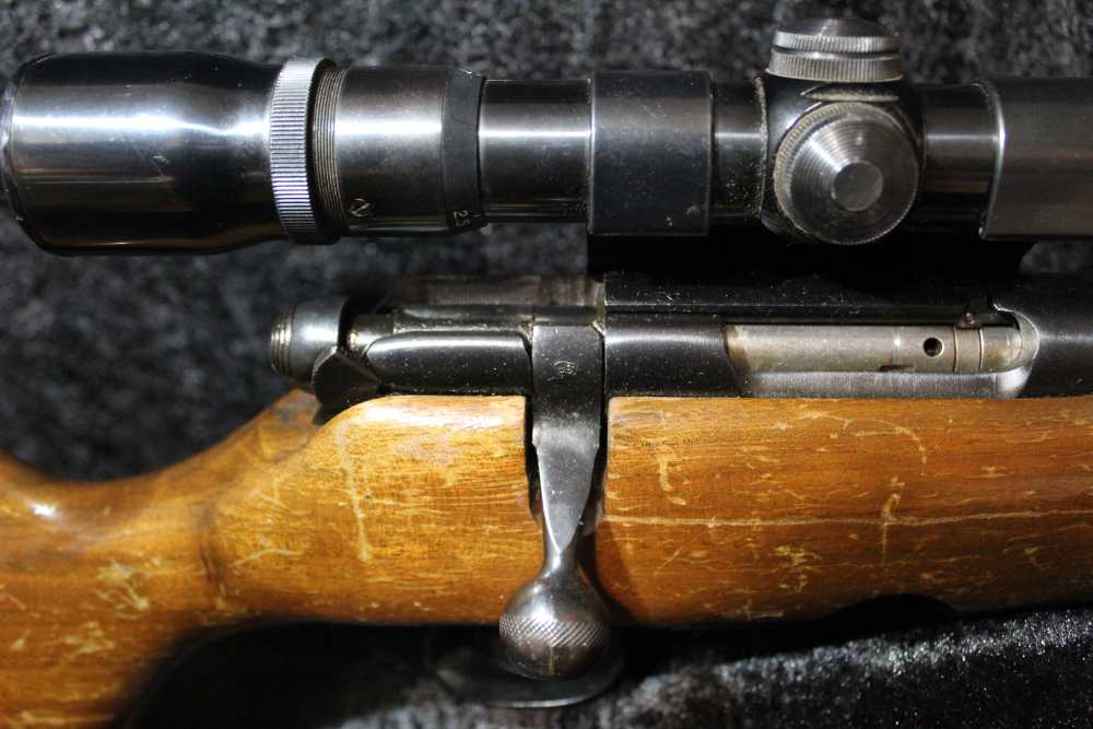 SAVAGE 340D .222 Rem with Weaver Scope and side mount-img-7