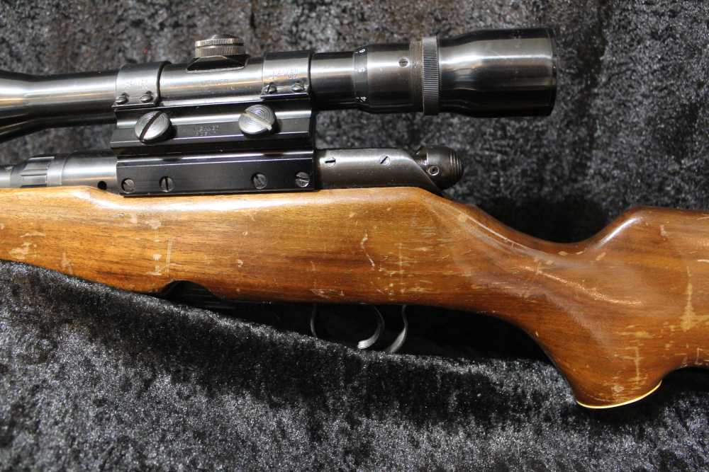 SAVAGE 340D .222 Rem with Weaver Scope and side mount-img-13