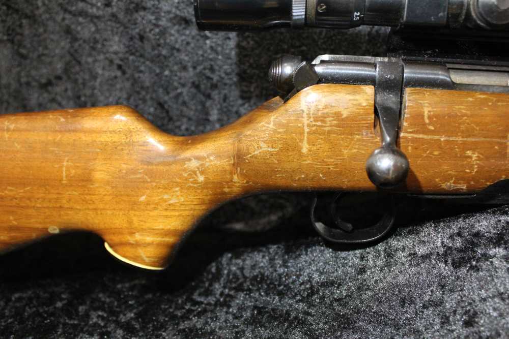 SAVAGE 340D .222 Rem with Weaver Scope and side mount-img-3