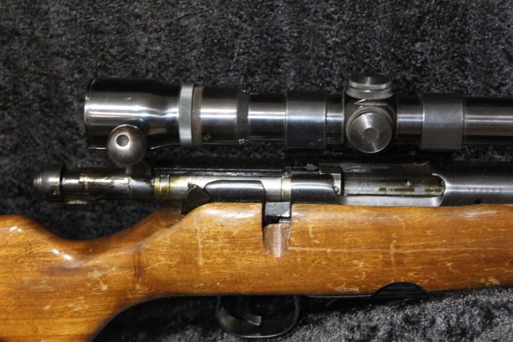 SAVAGE 340D .222 Rem with Weaver Scope and side mount-img-10