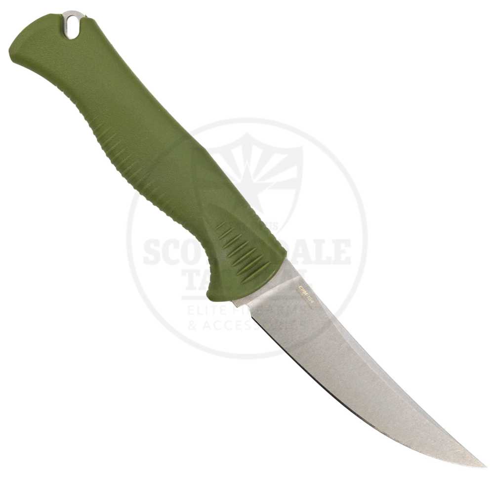 Benchmade Meatcrafter Dark Olive Santoprene 4in-img-1