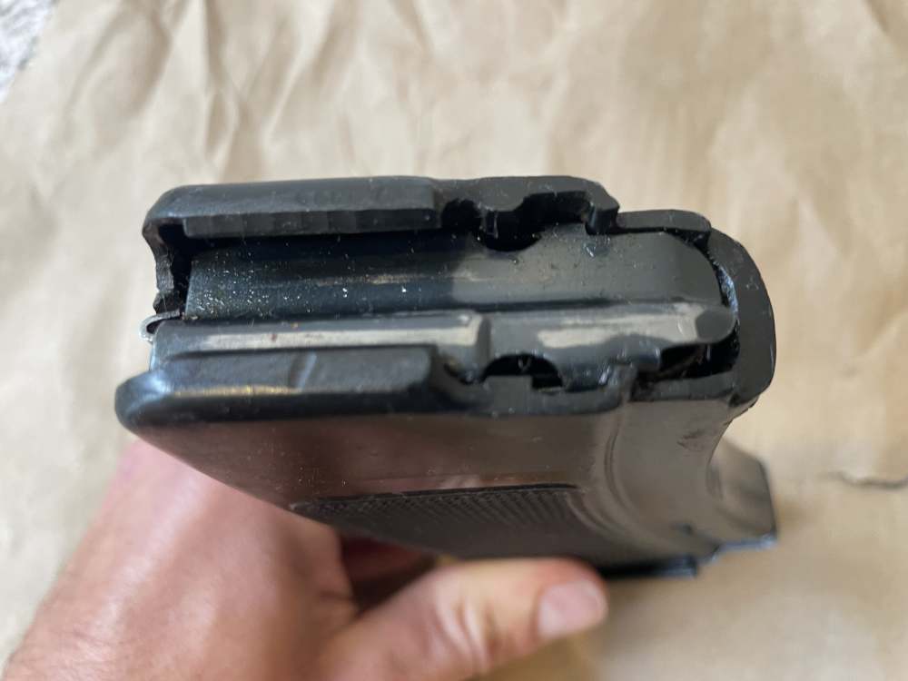 RARE Pre Ban Chinese Phenolic 20RD Black Bakelite Magazine 86S-img-3